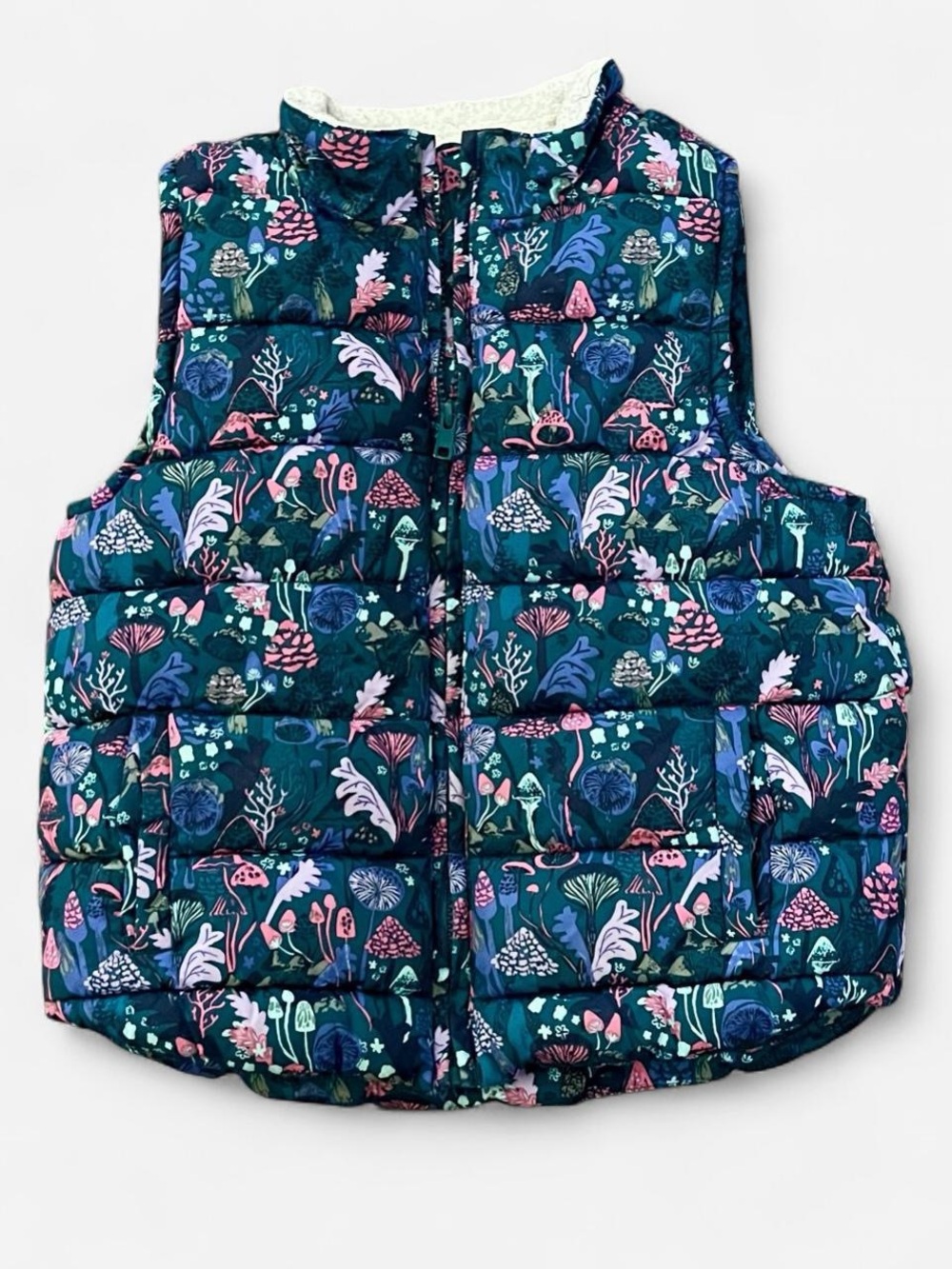Gymboree Girl’s Mushroom Puffer Vest